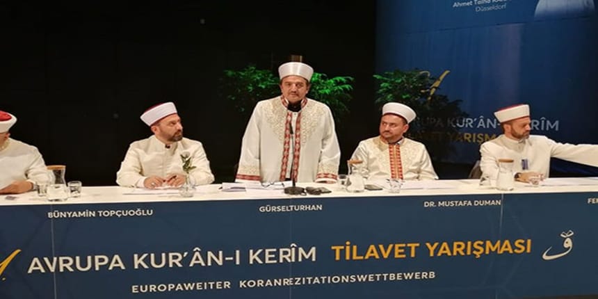 31’inci Avrupa Kur’an-ı Kerim Tilavet yarışması Almanya’da düzenlendi